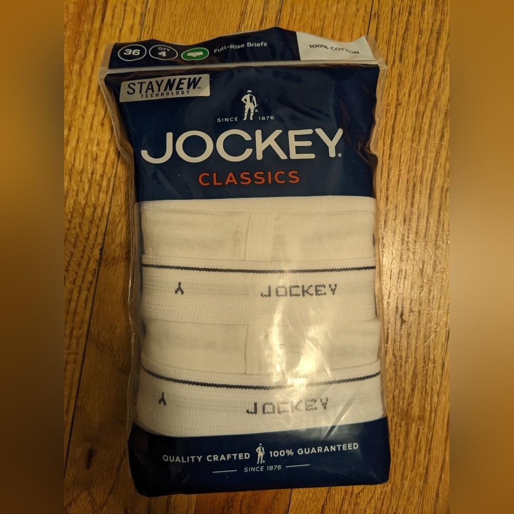Jockey brand new men's briefs